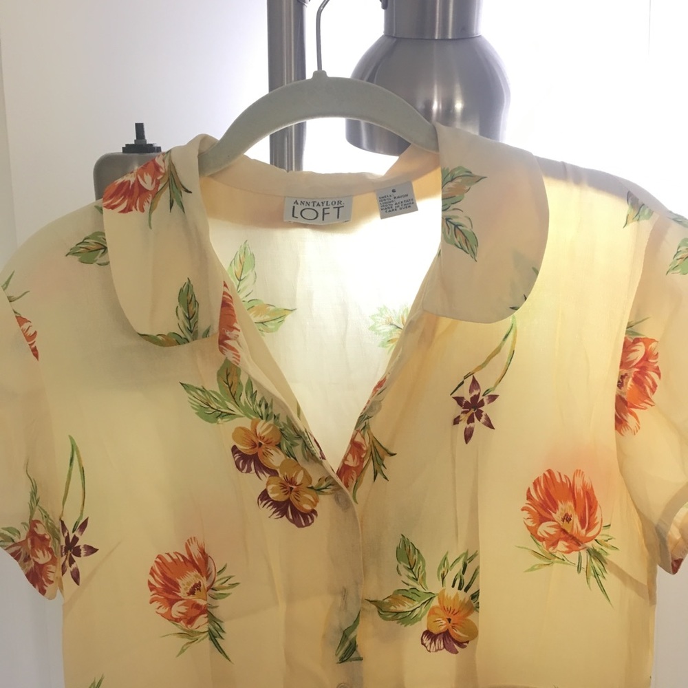 LOFT Collar dress
